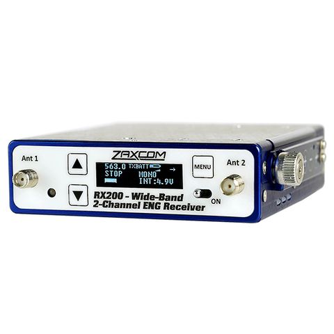 Zaxcom RX200 - Wide band Mono or Stereo Receiver