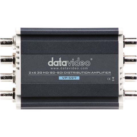 Datavideo VP-597 2x6 3G HD/SD-SDI Distribution Amplifier