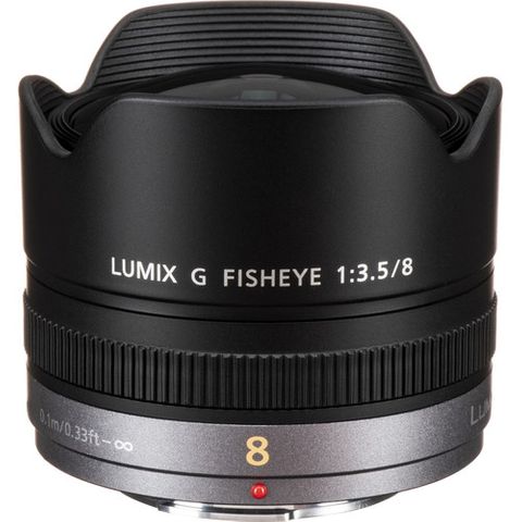 Panasonic Lumix H-F008E G Fisheye 8mm/F3.5 Lens
