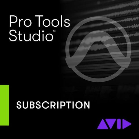 Avid Pro Tools Studio 1-Year Subscription Licence - NEW