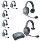 Eartec UltraLITE HUB 7-Way System (6xSngl,1xSngl 4G Wired)