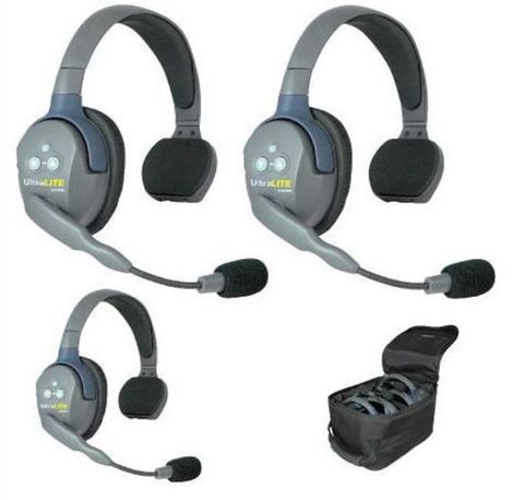 Eartec UltraLITE Wireless 3 Person Systems