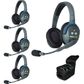 Eartec UltraLITE Wireless 4 Person Systems