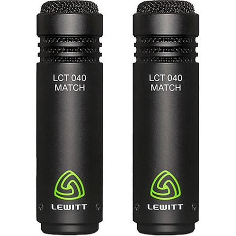 Lewitt LCT 040 MATCH Small Diaphragm Instrument Condenser Mic - Pair