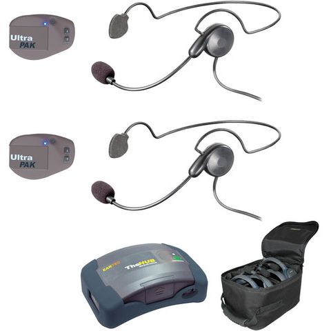Eartec UltraPAK 1-HUB, 2- UltraPAK & 2- Cyber Headsets