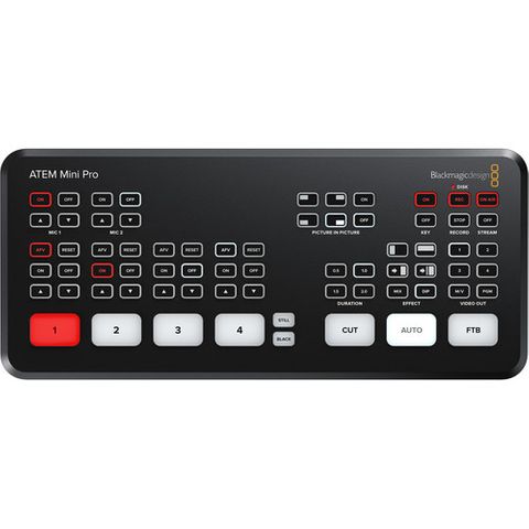 Blackmagic ATEM Mini Pro - HDMI Live Stream Switcher