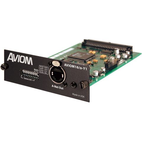 Aviom 16/o-Y1 A-Net Card for Yamaha Digital Products