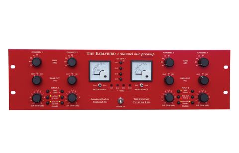 Thermionic Culture Earlybird 4 Mic. 4 channel Valve Pre-amp