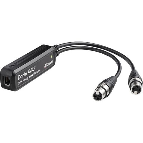 Audinate Dante AVIO 2-Channel XLR Analogue Input Adapter