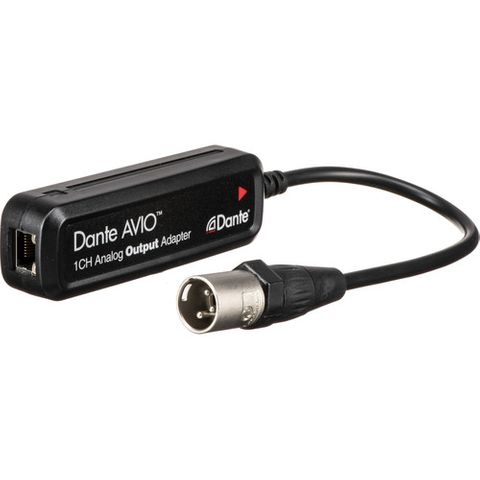 Audinate Dante AVIO 1-Channel XLR Analog Output Adapter