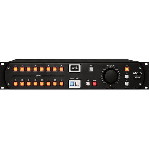 SPL MC16 Mastering Grade Monitor Controller (Black)