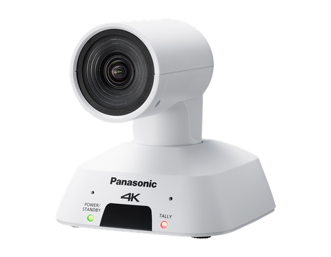 Panasonic AW-UE4WG Compact 4K PTZ Camera with IP Streaming (White)