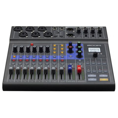 Zoom LiveTrak L-8 Portable 8-Channel Digital Mixer