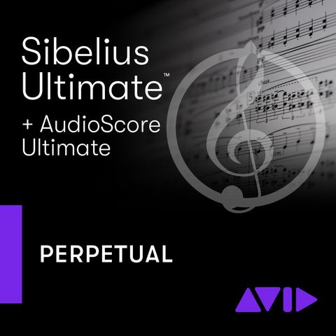 Avid Sibelius | Ultimate Perpetual License NEW + AudioScore