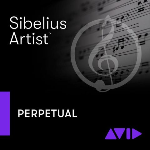 Avid Sibelius Artist Perpetual License - NEW