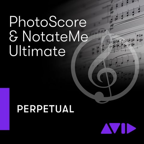 Avid Sibelius Photoscore + Notateme Ultimate