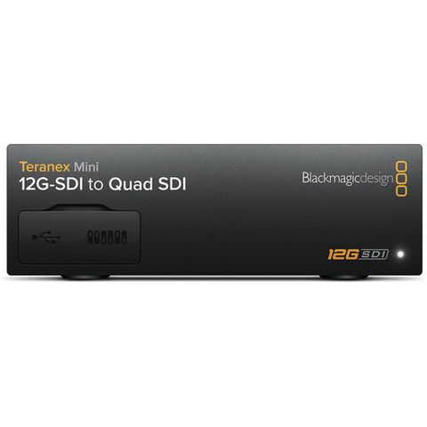 Blackmagic Teranex Mini - 12G-SDI to Quad SDI Convert