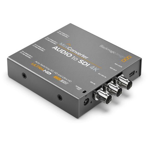 Blackmagic Mini Converter Audio to SDI 4K