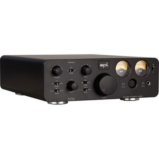 SPL Phonitor x Headphone Amplifier/Preamplifier with DAC (Black)