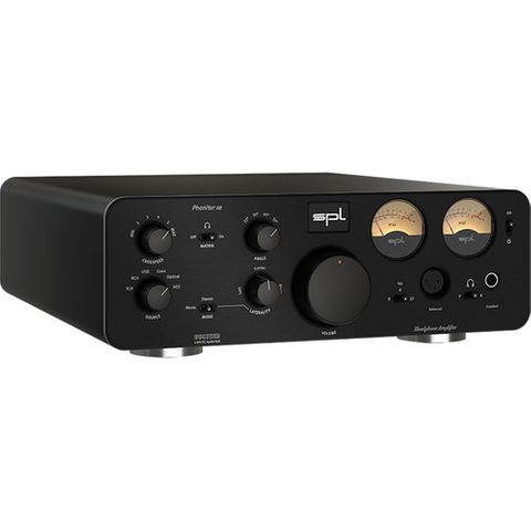 SPL Phonitor xe Headphone Amplifier (Black, Silver, Red)