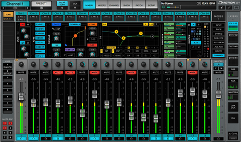 Waves eMotion LV1 16 St full dynamics - eMotion LV1 License