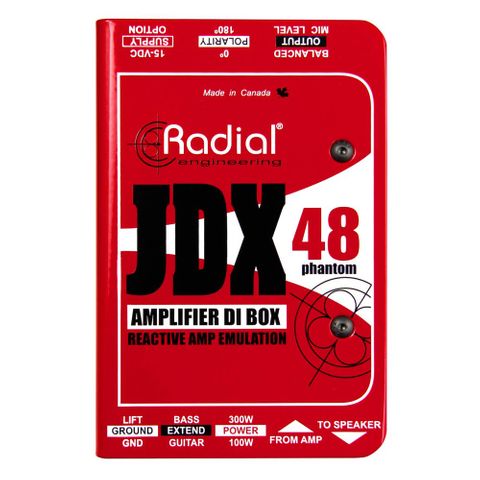 Radial JDX 48 Guitar Amp Direct Box