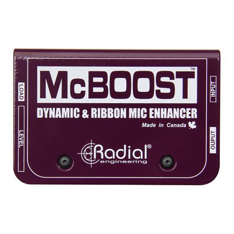 Radial McBoost Microphone Signal Intensifier