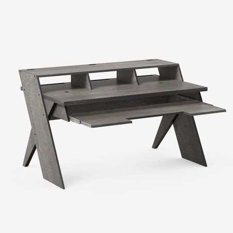 Output Platform Studio Desk (Natural, Brown, Grey)