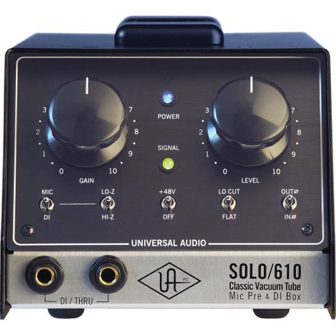 Universal Audio S610 SOLO 610 - Vacuum Tube MicPreamp/ DI Box