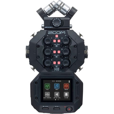 Zoom H8 8-Input / 12-Track Portable Handy Recorder