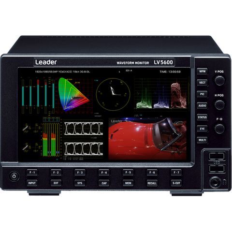 Leader LV-5600 Waveform Monitor - SDI and IP Signals