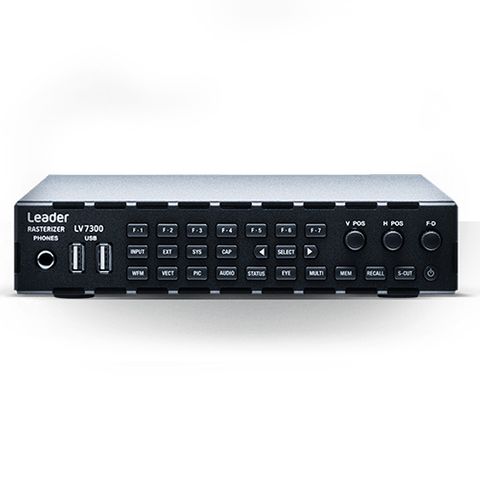 Leader LV-7300 SD/HD/3G-SDI Inputs/Eye Pattern Display