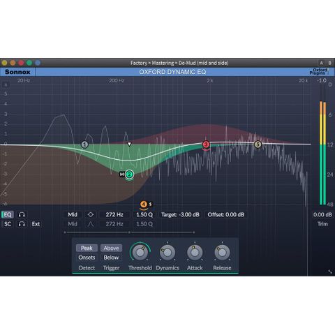 Sonnox Oxford Dynamic EQ Plug-In (Native, Download)