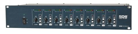 KV2 Audio SD8 - Stage Driver, 8 Channel