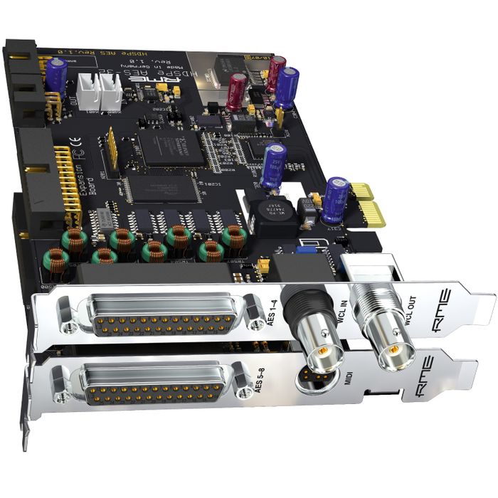 RME HDSPe AES 32-Channel 192 kHz AES/EBU PCI Express Card
