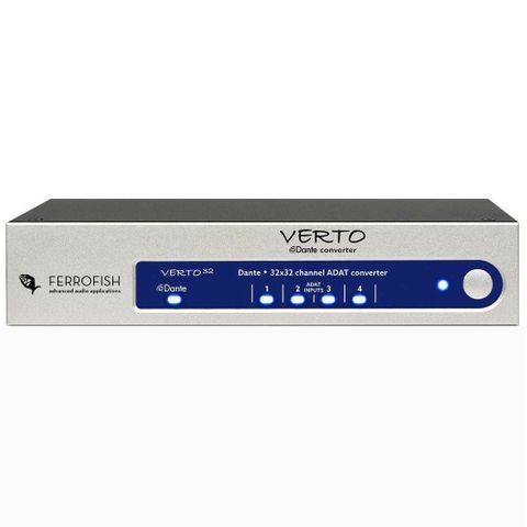 Ferrofish VERTO32 32 CHANNEL ADAT  DANTE FORMAT CONVERTER