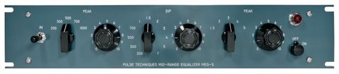 Pultec MEQ-5 Tube Midrange Equalizer