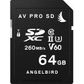 Angelbird 64GB AV Pro MK2 V60 UHS-II SDXC Memory Card