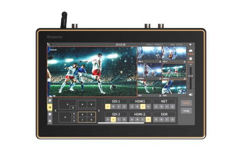 Hollyland StreaMix M1 Portable 4-CH SDI/HDMI Live Stream