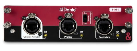 Allen & Heath Dante Audio Interface Card for dLive & Avantis