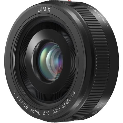 Panasonic Lumix G 20mm f/1.7 II ASPH. Lens - Black