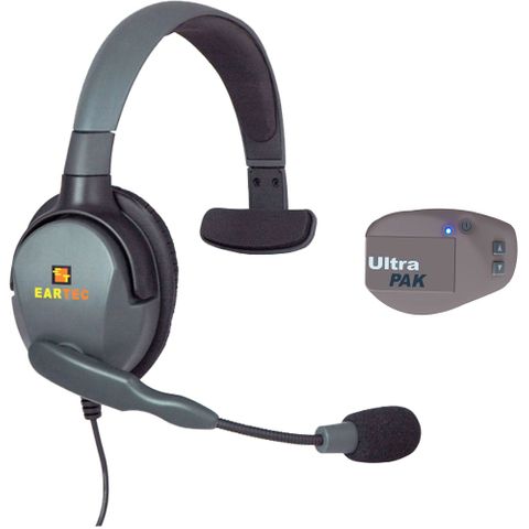 Eartec UltraPAK c/w Battery & Max 4G Single Headset