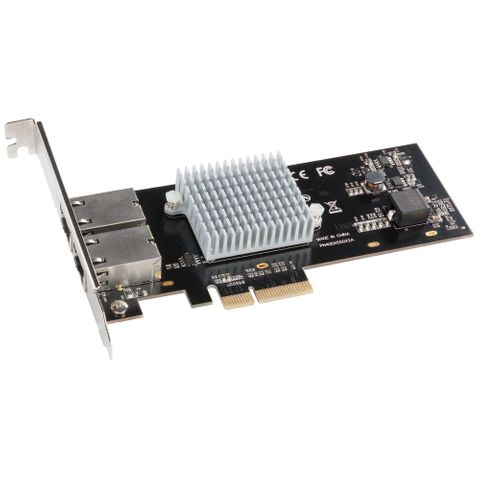 Sonnet Presto 10GBASE-T Ethernet 2-Port PCIe Card