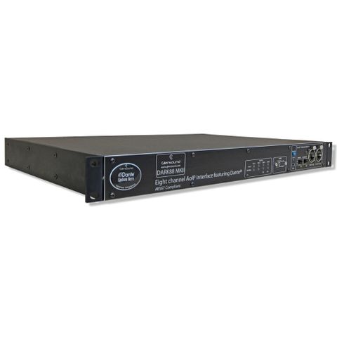 Glensound DARK88 MKII 8 Input, 8 Output Break Out Box with DANTE