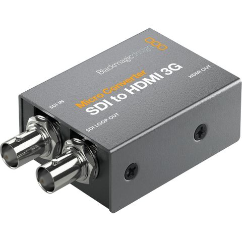 Blackmagic Micro Converter SDI to HDMI 3G w/ PSU