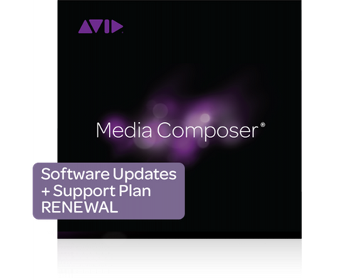Avid Media Composer Perpetual 1-Year Software Updates + Supp