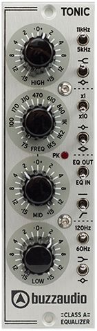Buzz Audio TONIC 3 Band Eq for 500 Series