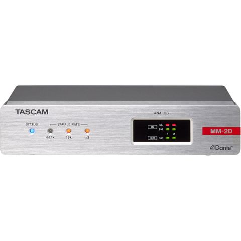 Tascam 2CH MIC/LINE IN/OUT Dante Converter XLR