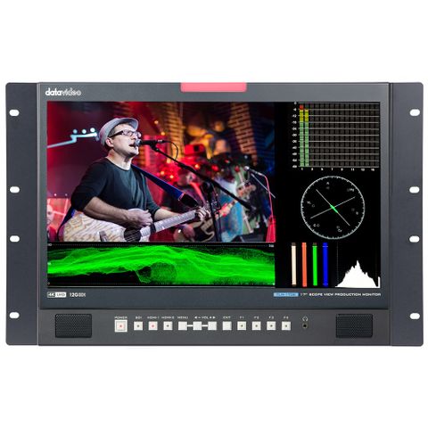 Datavideo TLM-170KR 17.3-inch 4K ScopeView Monitor 7U Rackmount