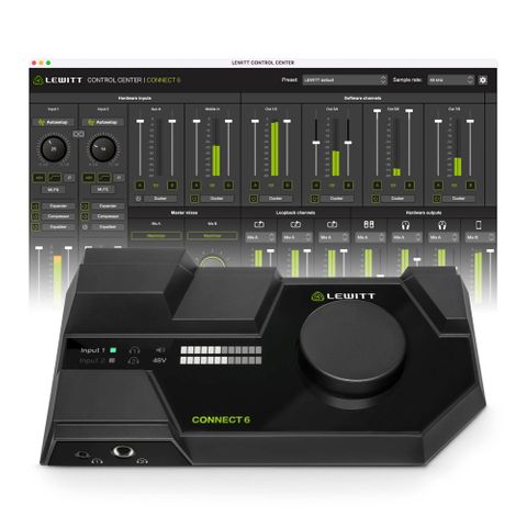 Lewitt Connect 6 Dual USB-C Audio Interface